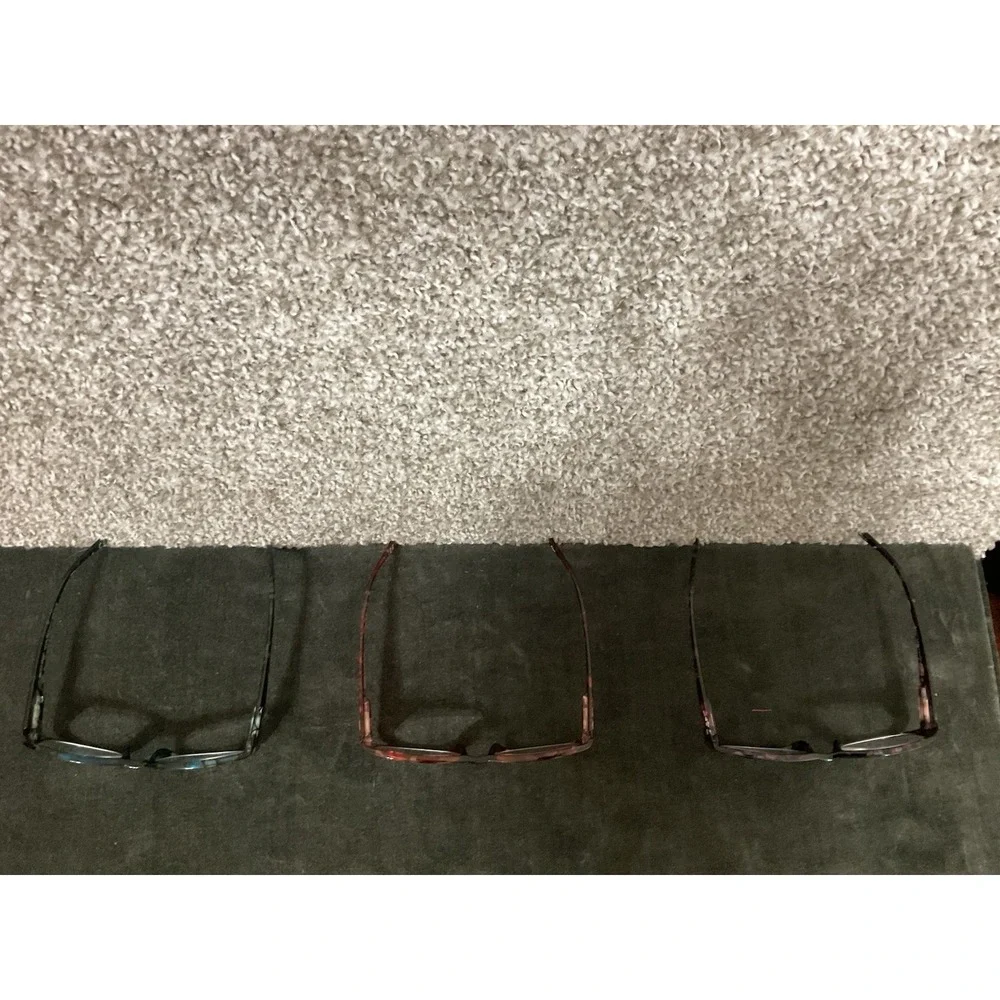 3 PAIR Foster Grant Daydreamer Purple Rose and Blue Reading Glasses